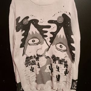 Dropdead mountains knit sweater